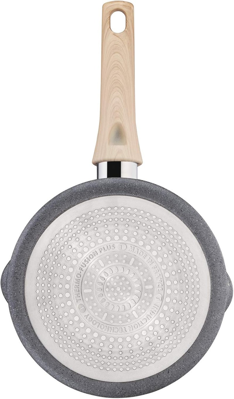 T-fal TEFAL Sauce Pan | Natural Force 20 cm Saucepan |Easy cleaning | Mineralia+ non-stick coating | Natural minerals | Thermo-signal | Healthy cooking | Safe | Made in France | 2 Years Warranty | G2663012 - Image 5