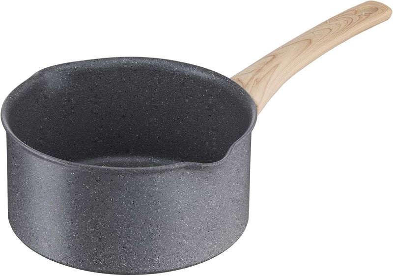 T-fal TEFAL Sauce Pan | Natural Force 20 cm Saucepan |Easy cleaning | Mineralia+ non-stick coating | Natural minerals | Thermo-signal | Healthy cooking | Safe | Made in France | 2 Years Warranty | G2663012 - Image 1