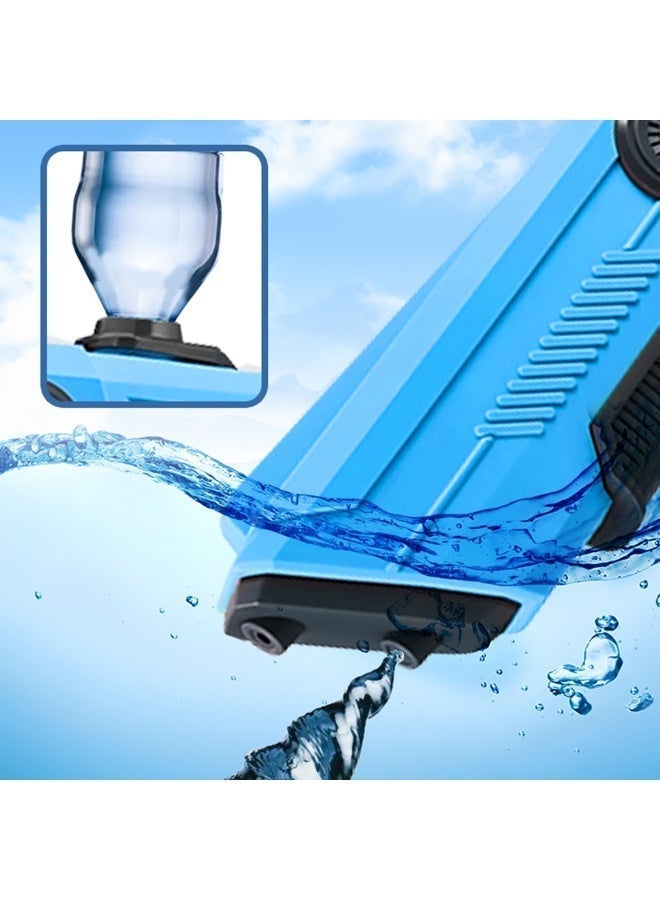عام مسدس ماء كهربائي للأطفال بخزان قابل للتعبئة - أزرق - Image 3