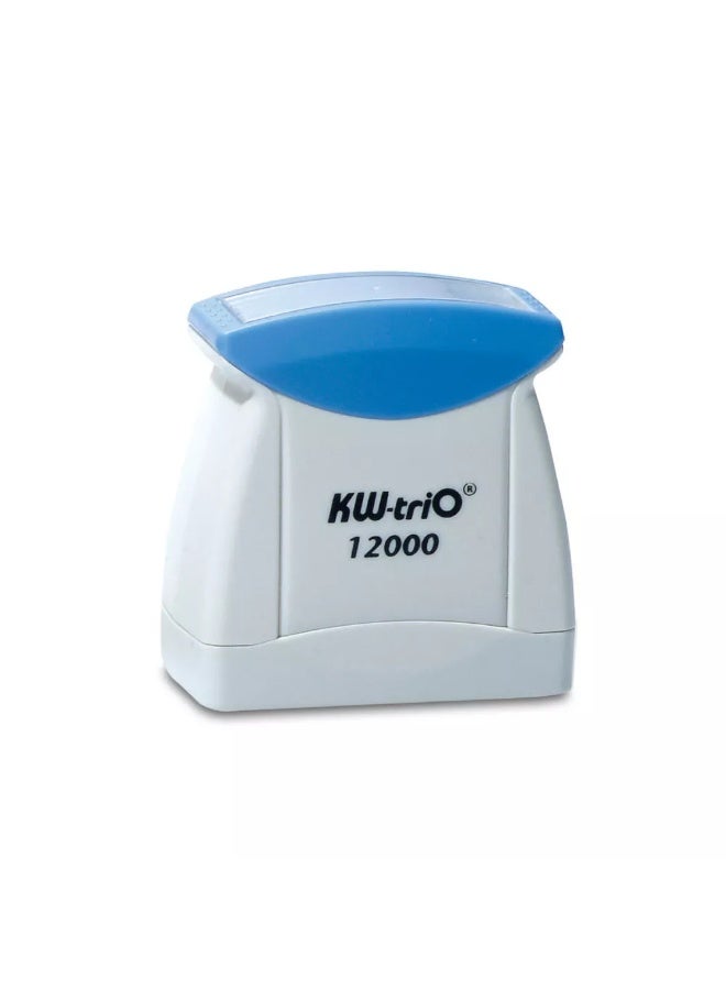 Kw-trio Pre Inked Stamp "CONFIDENTIAL" Stamp 12000-Blue - Image 1