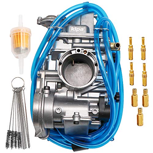 KIPA Carburetor For KX250F 2004-2010 CRF250R 2004-2005 CRF250X 2004-2013 Husqvarna TC250 2002-2016 TCI250 FCR 38mm FCR38 Flat side Performance - Image 1