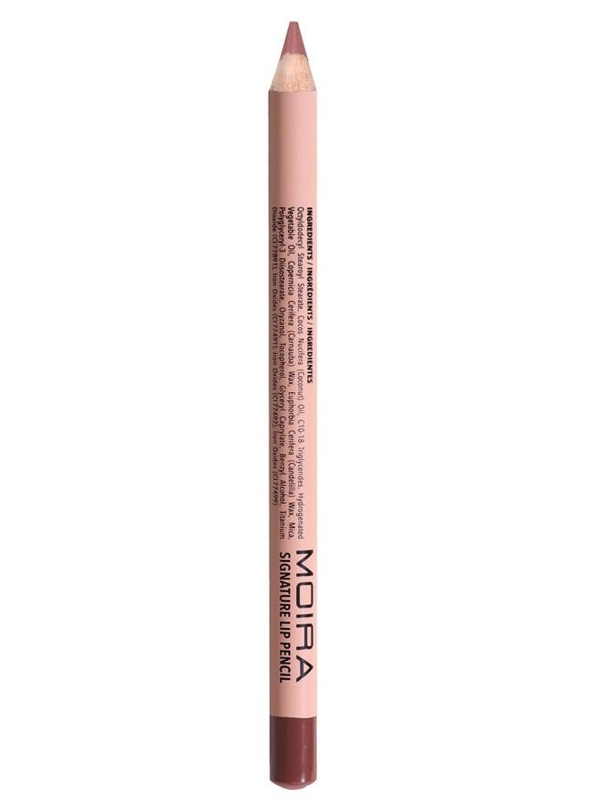 moira Signature Lip Pencil (004, Honey Rose) - Image 3