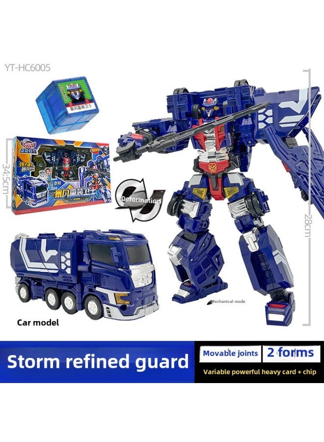 Kabao Car God Reload Return Fire King Driver Elite Edition Children's Classic Transforming Robot Boy Toy-Color:Kabao Car God-classic  - Image 1