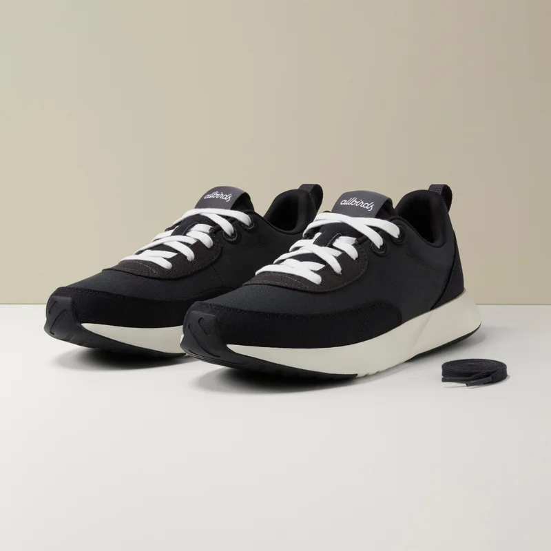 Allbirds Men's Couriers - Dark Grey/Natural Black (Natural White Sole)