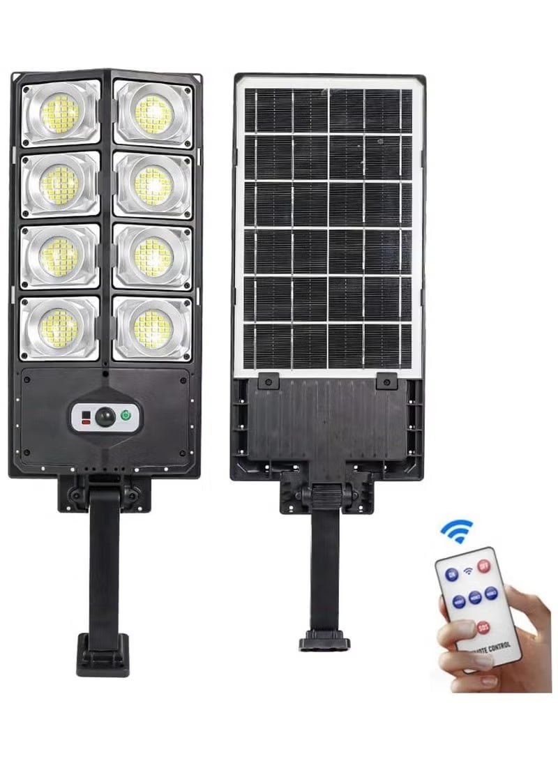 Solar Street Light Dusk To Dawn With Remote Control Motion Sensor Solar Lights Outdoor Waterproof - Image 1