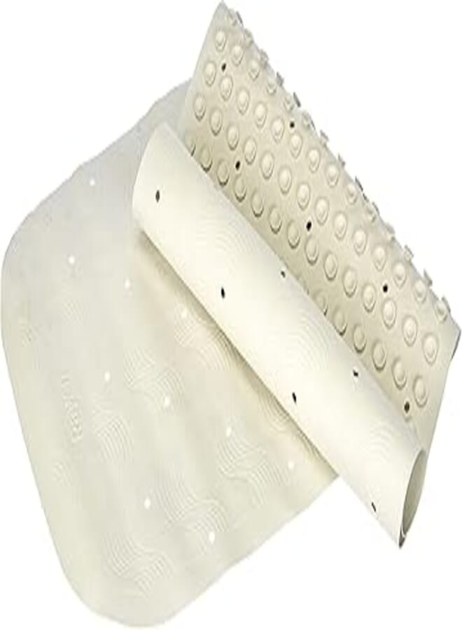 RAYEN Shower Mat, white 14.5 x 35.4 cm,2326.21