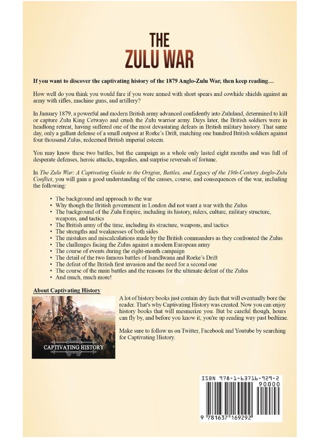 The Zulu War: A Captivating Guide to the Origins, Battles, and Legacy of the 19th-Century Anglo-Zulu Conflict  - Image 1