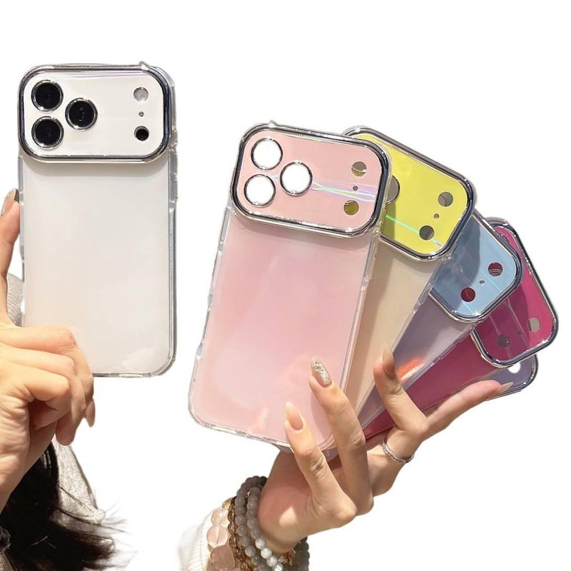 غطاء واقي، لـ iPhone 15 / 15 Plus / 15 Pro / 15 Pro Max، Acrylic، بنفسجي من الأكريليك باللون البنفسجي - Image 3