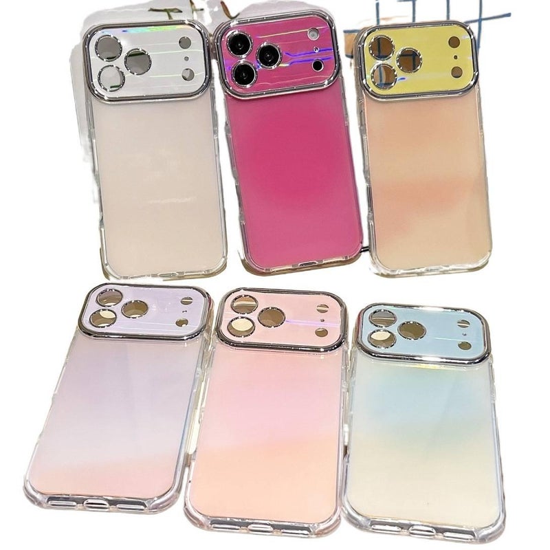 غطاء واقي، لـ iPhone 15 / 15 Plus / 15 Pro / 15 Pro Max، Acrylic، بنفسجي من الأكريليك باللون البنفسجي - Image 2