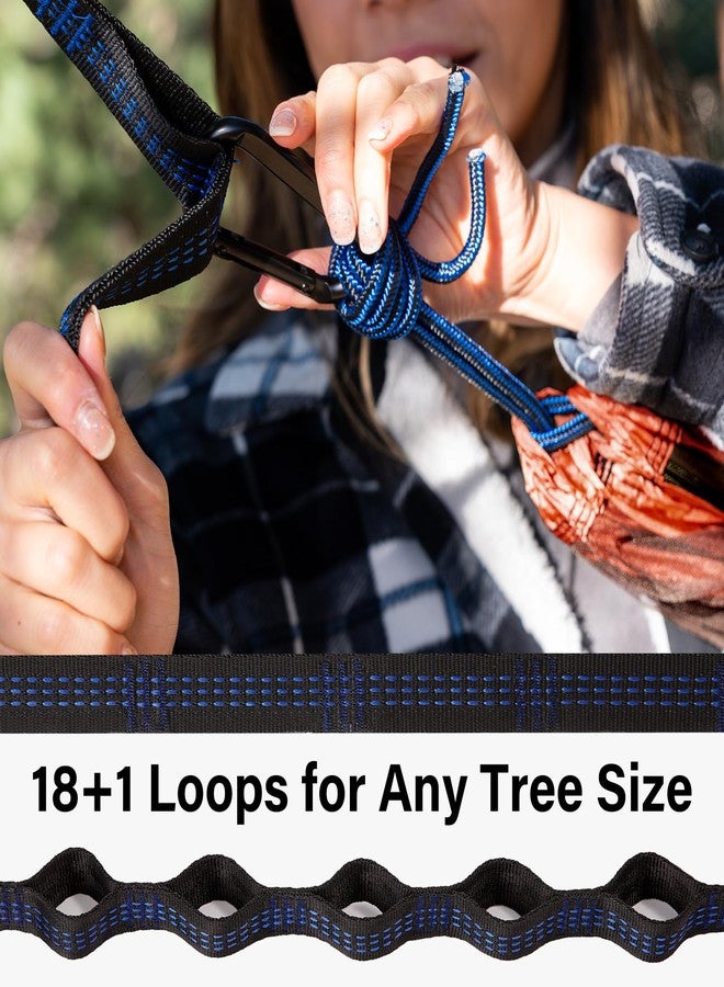Kootek Camping Hammock 500 lbs Capacity, Portable Hammocks with Tree Straps & Attached Carry Bag, Camping Essentials Gear, Perfect for Outside Indoor Hiking Beach Backpack Travel - Image 5