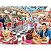 Bits and Pieces 50s Diner Jigsaw Puzzle for Adults Retro American Nostalgia Scene by Larry Jones 300 Piece Puzzle - Image 4