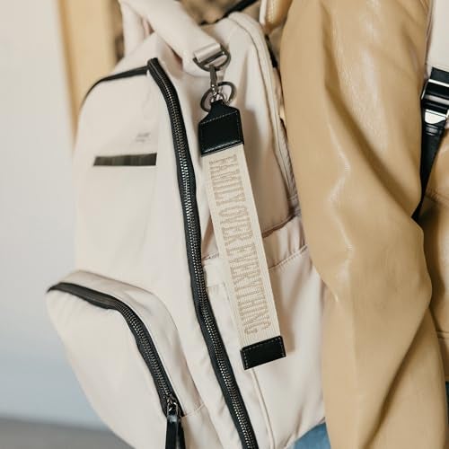 JuJuBe x Witney Carson - New Classic Diaper Bag Backpack with Portable Changing Pad, Stroller Straps, Large Travel Backpack, Carrying Baby Bottles, Wipes, Diapers, Cloud, Mothers Day Gift - Image 5