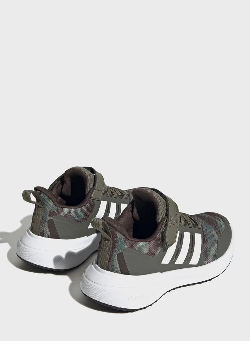 Adidas Fortarun 2.0 Cloudfoam Elastic Lace Top Strap Shoes