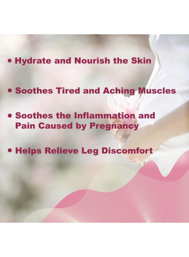 Hacaus Dead Sea Pregnancy Bath Soak 5 LB - Unscented with Pure Magnesium Flakes & Minerals - Used for Pregnancy & Postpartum Muscle Aches & Leg Discomfort - Better Absorbing Than Epsom Salt - Image 3