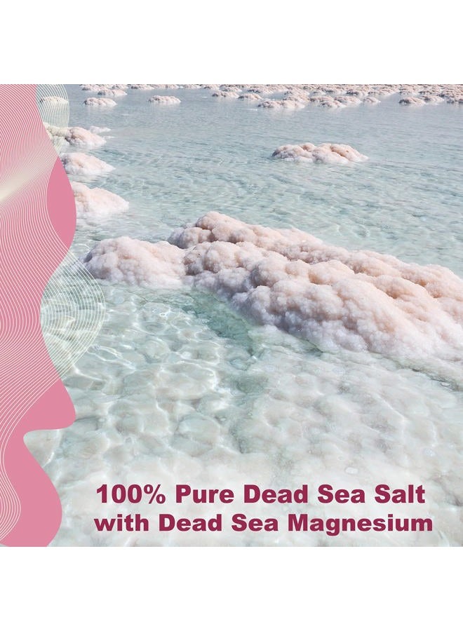 Hacaus Dead Sea Pregnancy Bath Soak 5 LB - Unscented with Pure Magnesium Flakes & Minerals - Used for Pregnancy & Postpartum Muscle Aches & Leg Discomfort - Better Absorbing Than Epsom Salt - Image 4