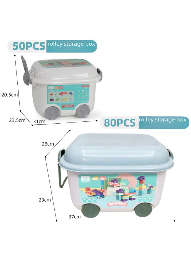 مكعبات بناء ناعمة للأطفال من عمر 0 ​​إلى سنة واحدة ألعاب أطفال قابلة للمضغ مجموعة جسيمات كبيرة ألعاب تعليمية للأسنان - اللون: 20 حبيبات كبيرة - إنجليزي محايد - Image 5