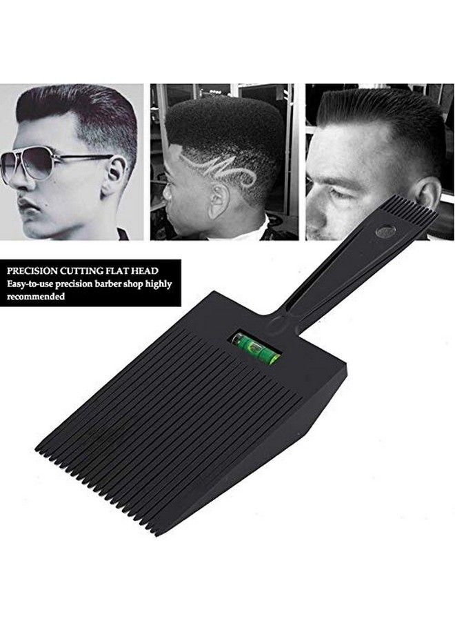 TMISHION Flat Top Comb Dual Ended Flattopper Comb Haircut Comb Haircut Clipper Comb Hair Level Comb Portable Salon Barber Hair Styling Cutting Tool Accessories Hair Pick Comb Flat Haircut Level Top Guide - Image 4