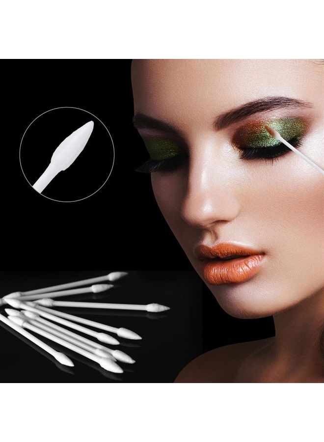 BTYMS 800 Count Double Tipped Cotton Swabs 3 Inch Pointed Tip Ear Swabs with Paper Sticks Cotton Buds Cotton Tipped Applicator - Image 4