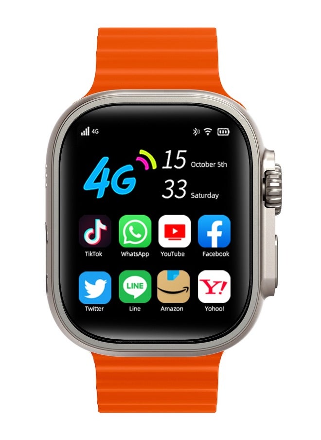 Topleo - 4G SIM Smart Watch 2.2 inch Display Support Google store download application Built In Wifi GPS Bluetooth Fitness Tracker - Image 1