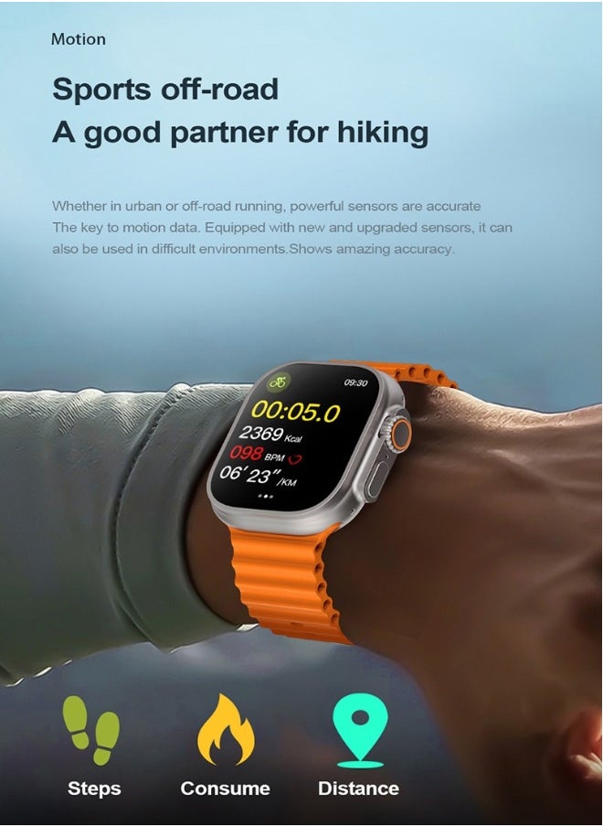 Topleo - 4G SIM Smart Watch 2.2 inch Display Support Google store download application Built In Wifi GPS Bluetooth Fitness Tracker - Image 1