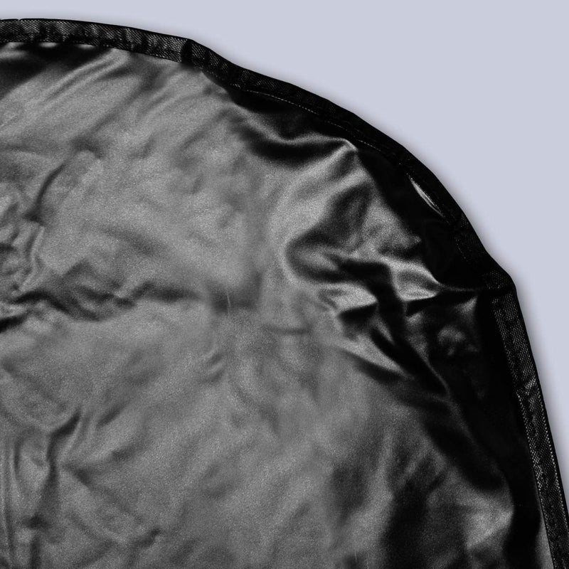 Betty Dain Jumbo Shampoo Cape, 45" W x 54" L, Waterproof and Stain-resistant Vinyl, Soft Nylon Neckband, Touch-and-close Fastener, Machine Washable, Black - Image 5