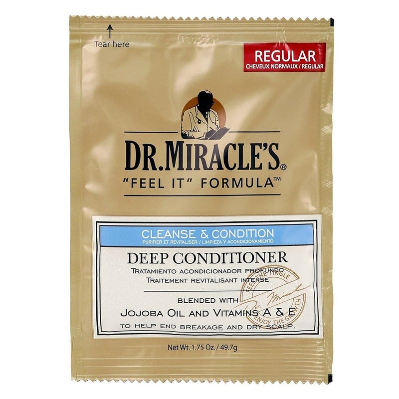 Dr. Miracle's Feel It Formula Deep Conditioning Treatment, 1.75 oz (Pack of 6)