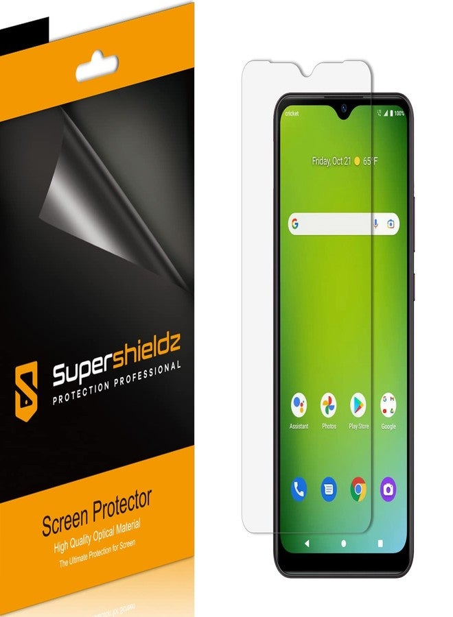 Supershieldz (3 Pack) Designed for AT&T Motivate Max and Cricket Ovation 3 Screen Protector, High Definition Clear Shield (PET) - Image 1