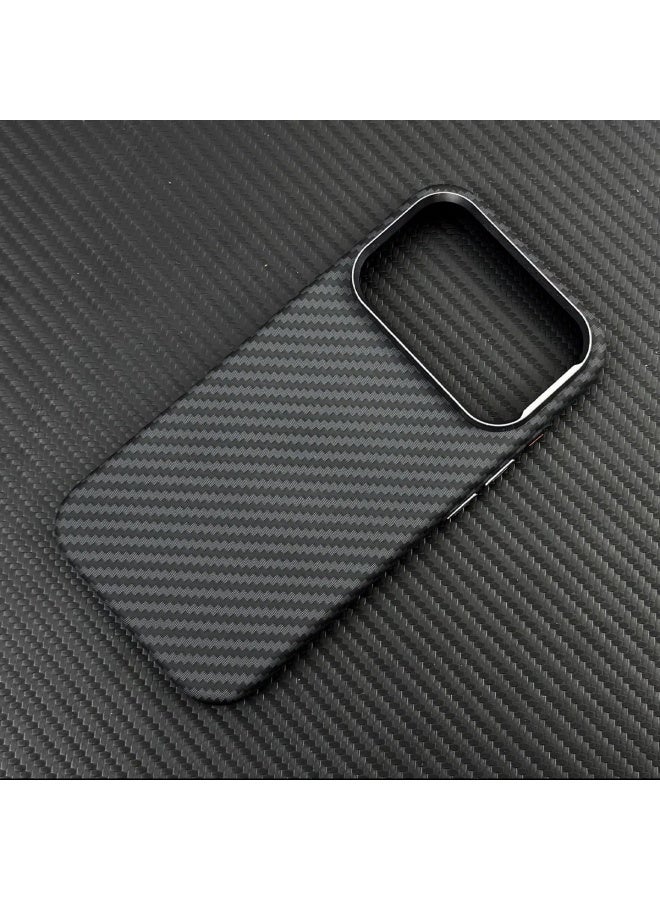 YANCI iPhone 17 PRO carbon fiber magnetic phone case, 17pro high-end phone cover - Image 2