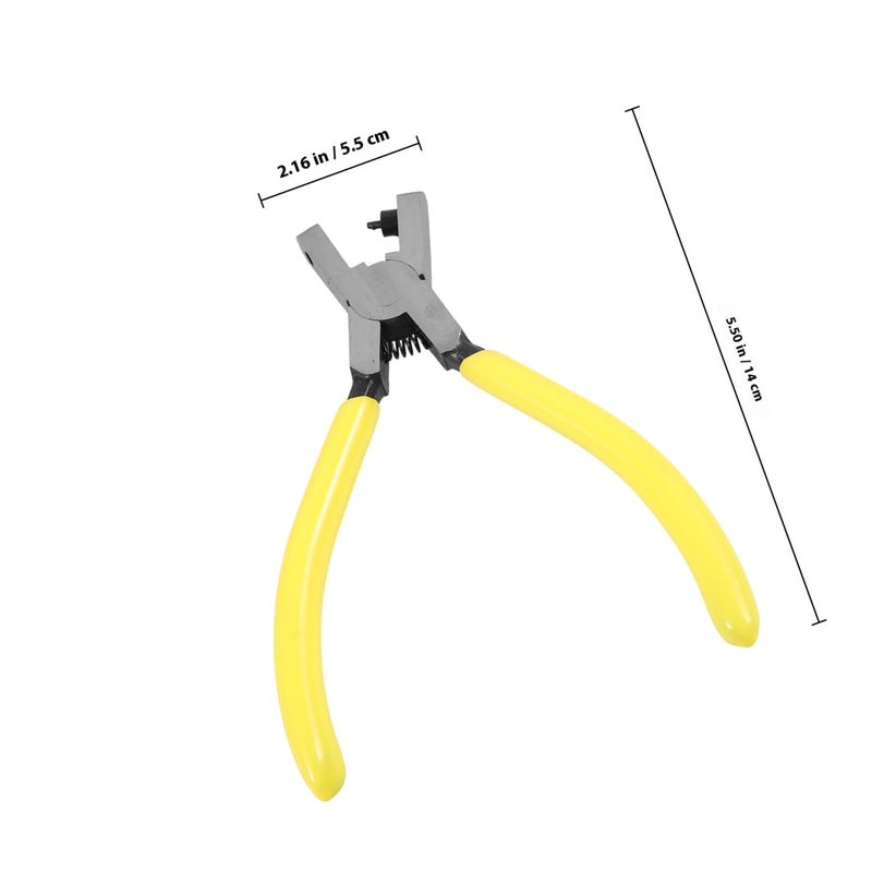 Heavy Duty Single Hole Punch Pliers For Crafts Paper Scrapbook Office 2mm Hole Punch Tool - Image 3