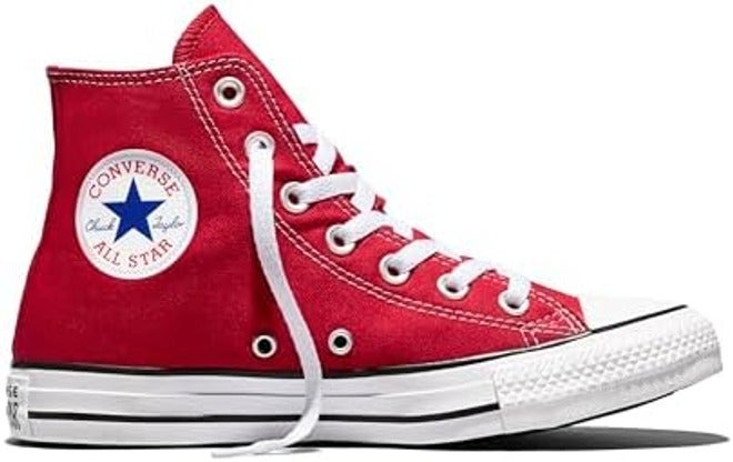Converse Women's Chuck Taylor All Star High Top Sneaker - Burgundy - Image 3