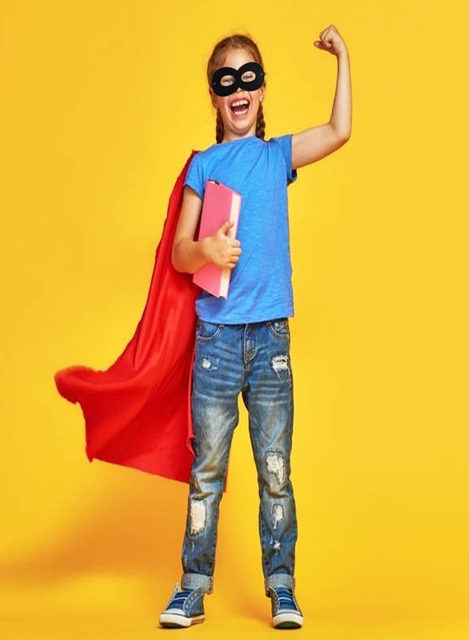 TIHOOD أقنعة الأبطال الخارقين من TIHOOD - 50 قطعة من أقنعة الفelt مع شريط مرن للأطفال، حفلة، تنكر، هالوين، متعددة الألوان - Image 5