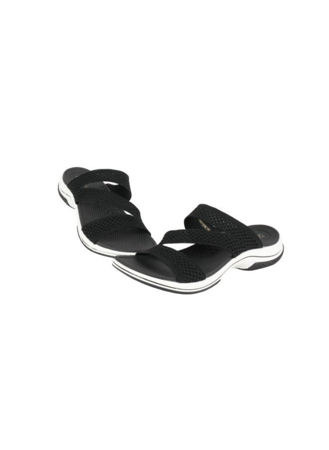 ZAYNA 221-273 Zayna Ladies Casual Sandals 23ABT179 Black  - Image 3