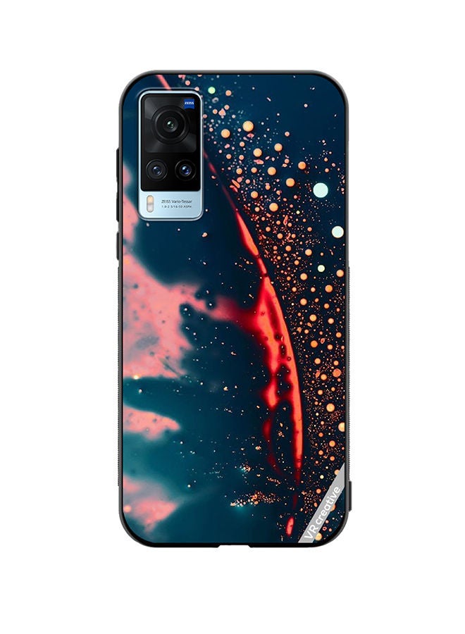 VR CREATIVE Protective Case Cover For Vivo X60 Earth Design Multicolour - Image 1