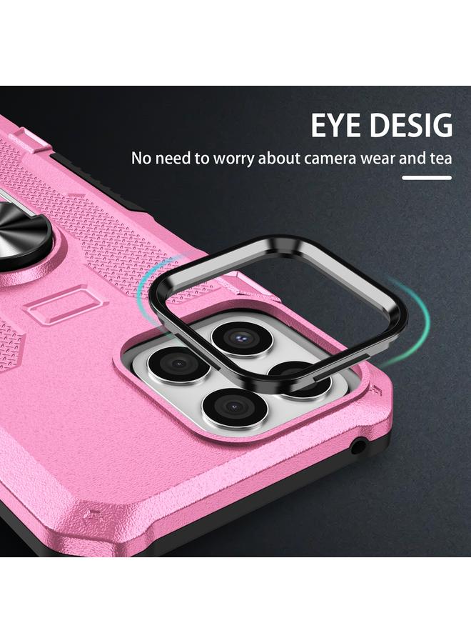 Green Tiger Case For Honor X8 Ring Holder Armor Hybrid Phone Case - Image 4