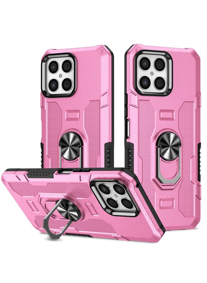 Green Tiger Case For Honor X8 Ring Holder Armor Hybrid Phone Case - Image 1