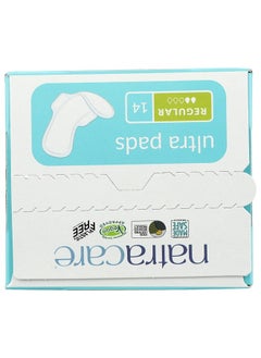 NATRACARE Natracare Slim Fitting Ultra Pads with Wings, Regular, Made with Certified Organic Cotton, Ecologically Certified Cellulose Pulp and Plant Starch (12 Pack, 168 Pads Total)  - Image 5