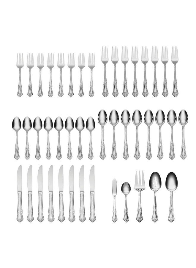 ONEIDA Oneida Azalea 45-Piece Flatware Set, Service for 8  - Image 2