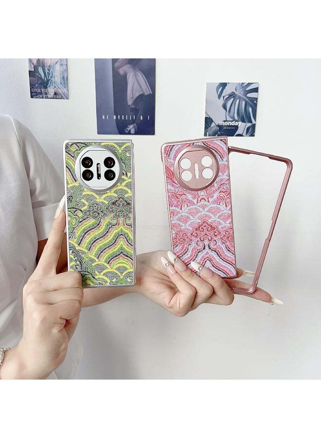 The Bros Phone Case For Huawei Mate X3 / X5 Propitious Clouds Embroidery Full Coverage Phone Phone Case - Image 5