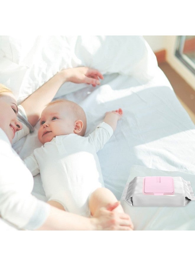 Toyvian 8W Baby Wipe Warmer Portable Baby Wet Wipes Dispenser Plastic Tissue Storage Box Wet Wipes Dispenser Holder For Home Car Pink - Image 3