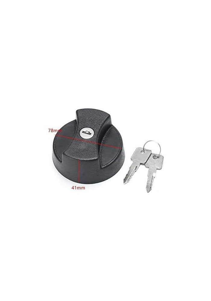MACHSWON Fuel Gas Cap Cover Tank Lock with 2 Keys for Land Rover Defender 300tdi STC4072 - Image 4