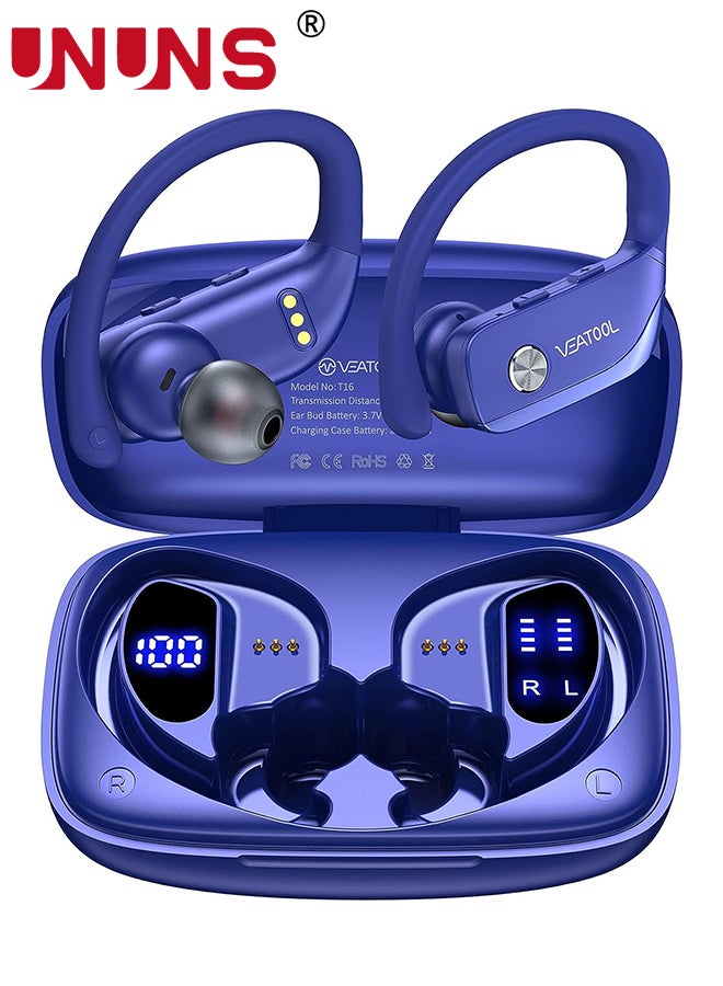 ununs Ununs Wireless Earbuds Bluetooth Headphones With Earhooks 51.5 g Z9E481082BC1B25A661F2Z