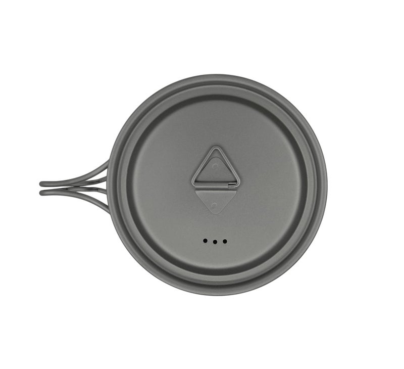 Kuvik Titanium Pot with Lid 750ml (25.4 oz) - Ultralight and Compact Pot for Backpacking, Camping, and Survival - Image 4