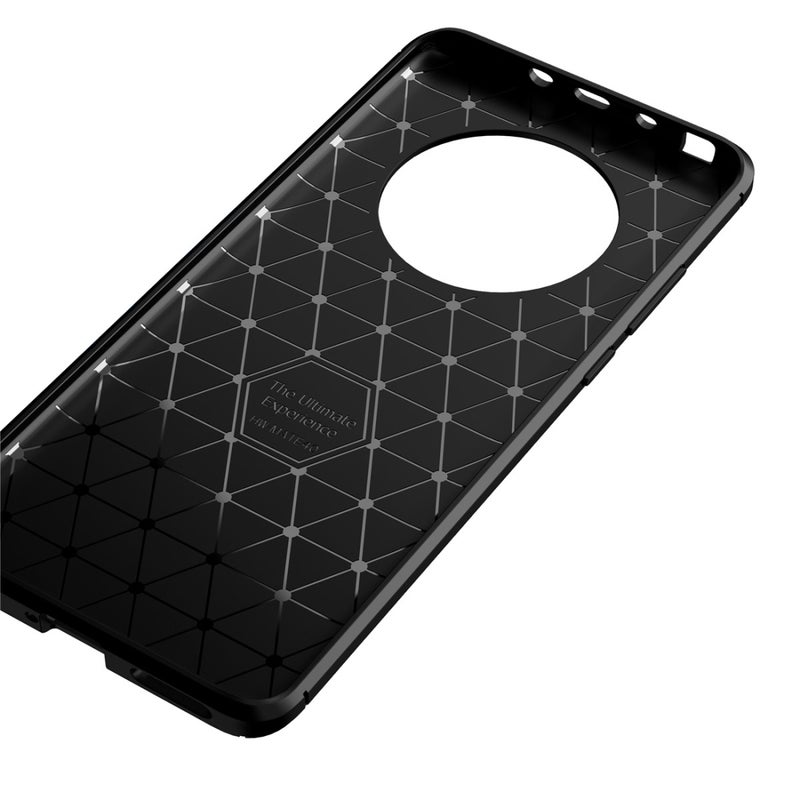 HuHa Protective Cover For Huawei Mate 40 Carbon Fiber Texture Shockproof TPU Case(Black) - Image 4