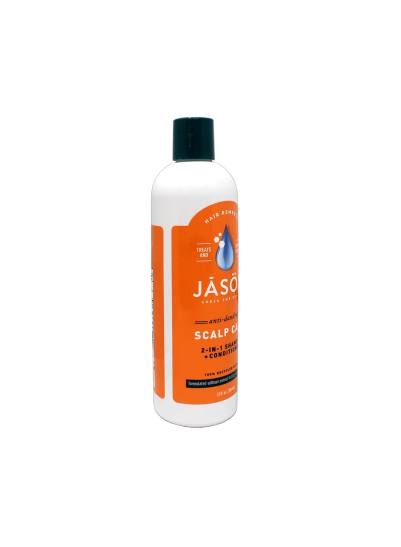 Jason شامبو وبلسم علاج قشرة الرأس 2 في 1 من جيسون، زجاجة سعة 12 أونصة - Image 3