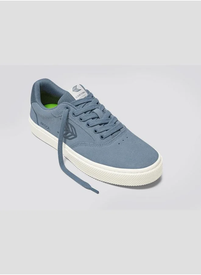 كاريوما NAIOCA Mirage Blue Suede Orion Blue Logo