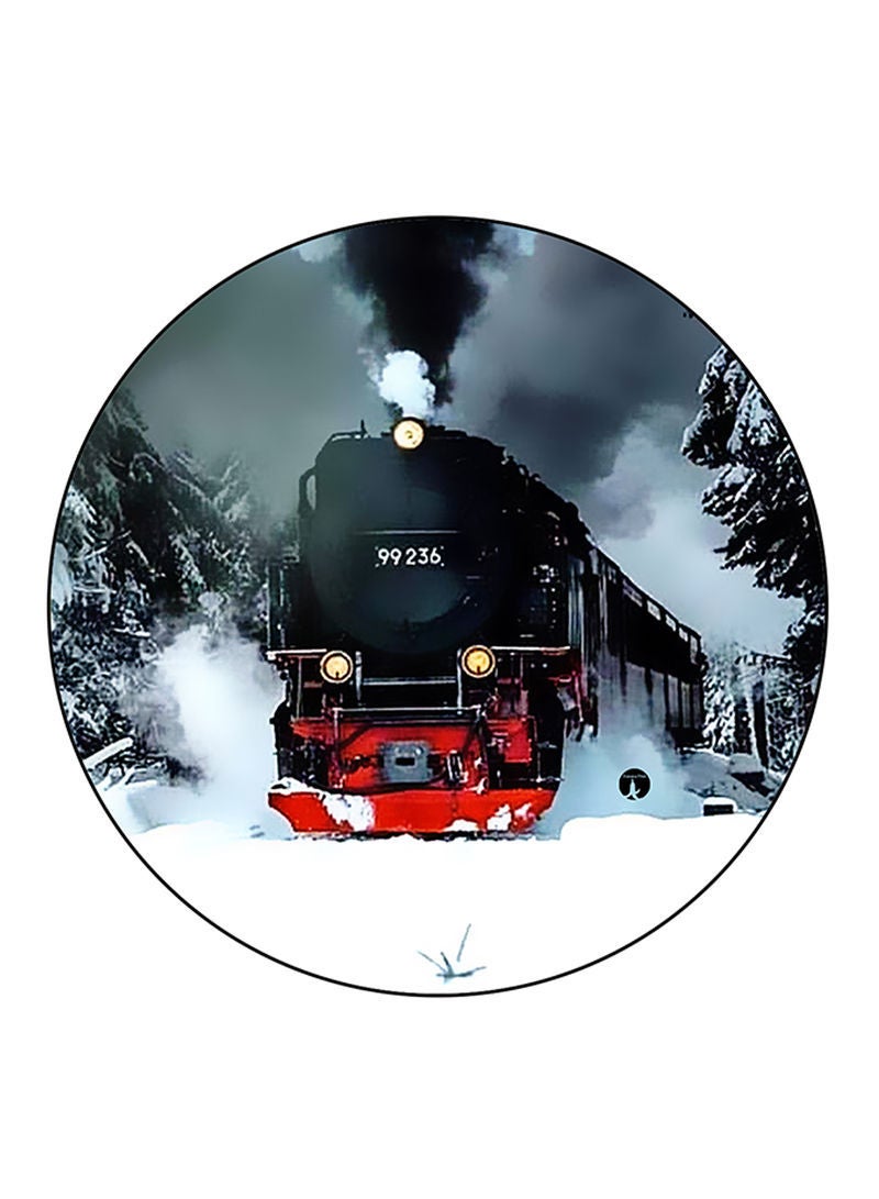 RKN Train Printed Mouse Pad  Multicolour