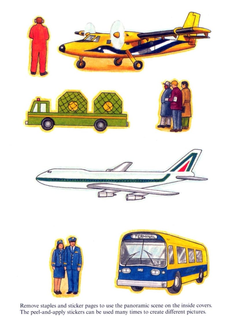 Little Airport Sticker Activity Book - Image 5