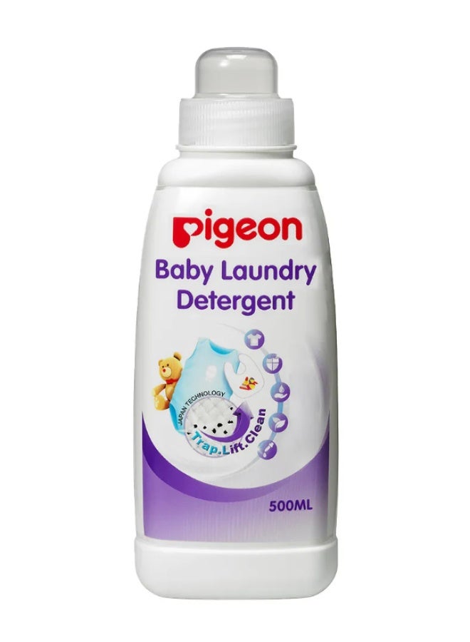 Pigeon Baby Liquid Laundry Detergent 500ml – Gentle & Safe for Baby Clothes - Image 1