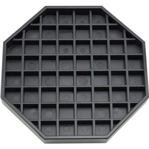Great credentials Coffee Countertop Octagon Drip Tray - 6"" Black