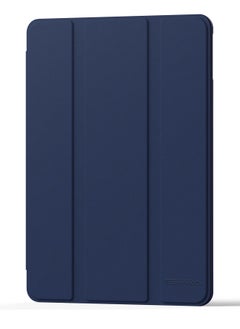 Terra iPad Terra Cover for Apple iPad 5/4/10.9 Air with Smart Pen Holder Slim Smart Cover with Fabric Stand Blue  - Image 1